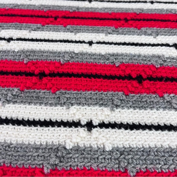 handmade throw blanket Colorful/texture - Picture 6 of 8